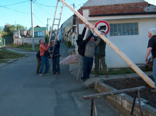 Stavění máje - 30.4.2007